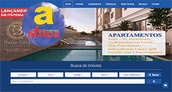 Desktop Screenshot of imobiliariaafrica.com.br