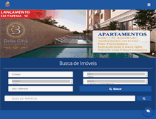 Tablet Screenshot of imobiliariaafrica.com.br